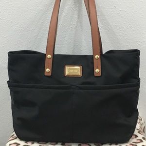 Large Black Authentic Calvin Klein Purse